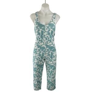 Colsie Tie Dye Fleece Casual Lounge Sleepwear Tank Playsuit Jumpsuit Romper XS